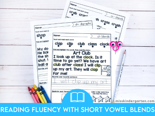 Encourage and Support Fluency With Targeted Short Vowel Blends