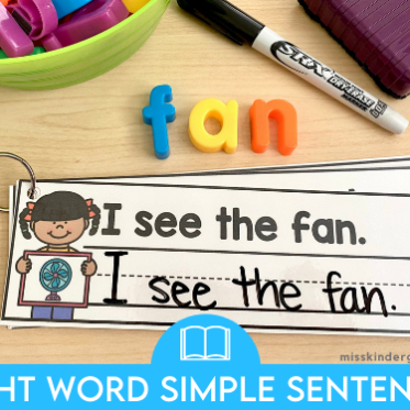 Reading and Writing Simple Sentences with Sight Words