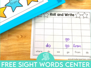 FREE Sight Words Center Your Students Will Love!