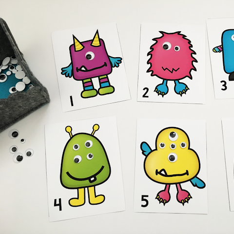 Monster counting activity