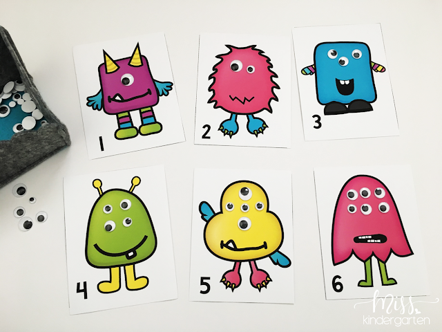 Monster counting activity
