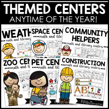 Themed Centers for Preschool and Kindergarten