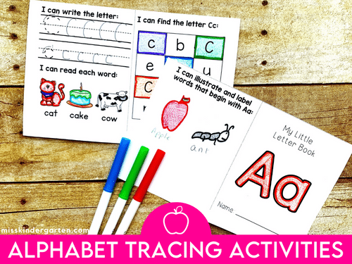 ABC Letter Tracing Book  Fun Phonics by Yaneth Sell - Maestra Miss