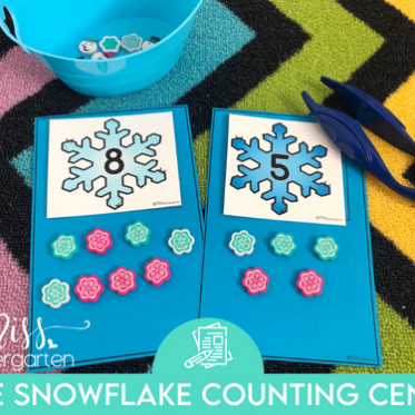 Snowflake Counting Activity Free Download!