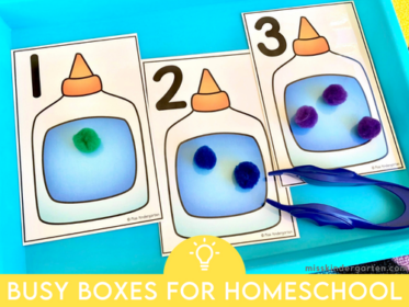 Busy Boxes for your Homeschool