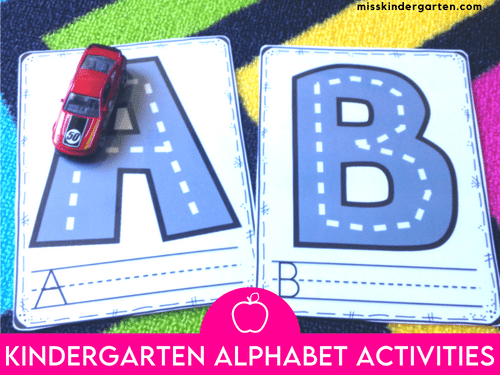 All About the ABCs! Kindergarten Alphabet Activities