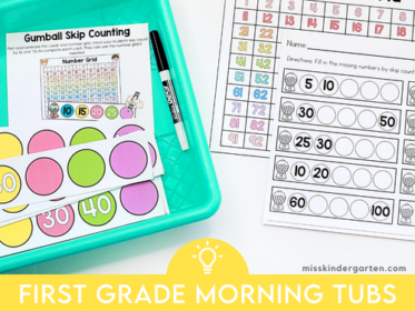 6 Reasons to Use First Grade Morning Tubs