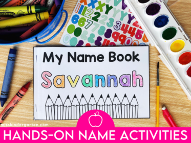 Hands-on Ideas for Name Writing Practice