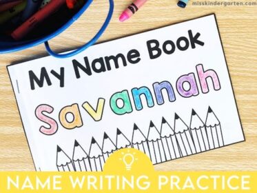 Name Writing Practice Book