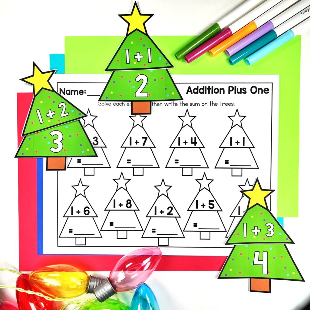 Building trees with addition equations