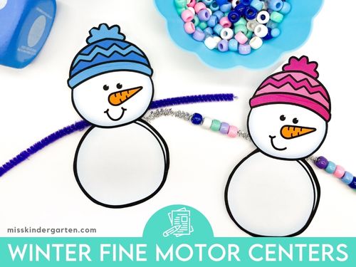 Winter fine motor centers