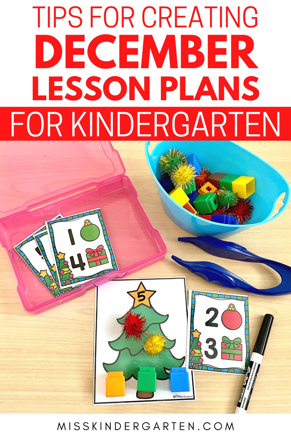 Creating December Lesson Plans for Kindergarten - Miss Kindergarten