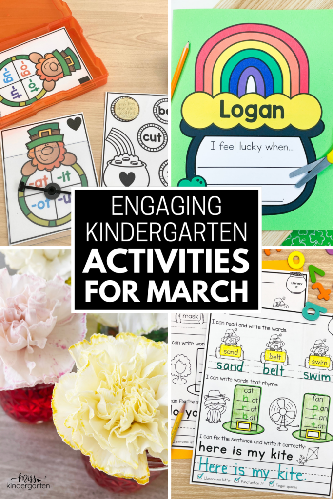 Engaging kindergarten activities for March