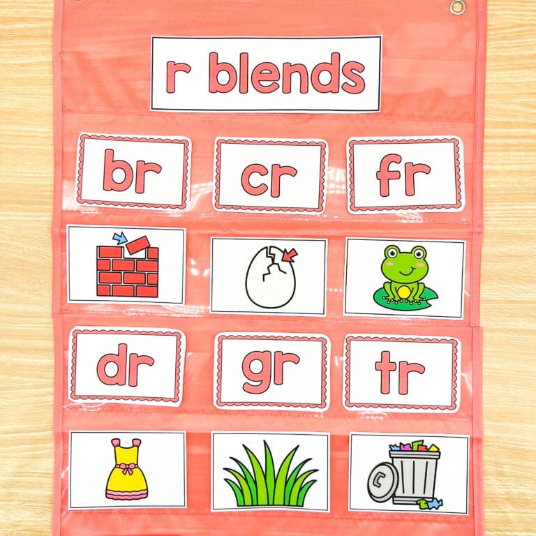 Teaching Blends and Digraphs in Six Steps - Miss Kindergarten