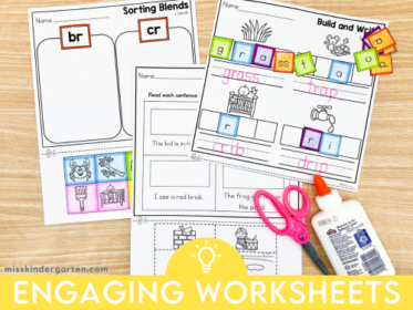 Engaging Worksheets for Kindergarten