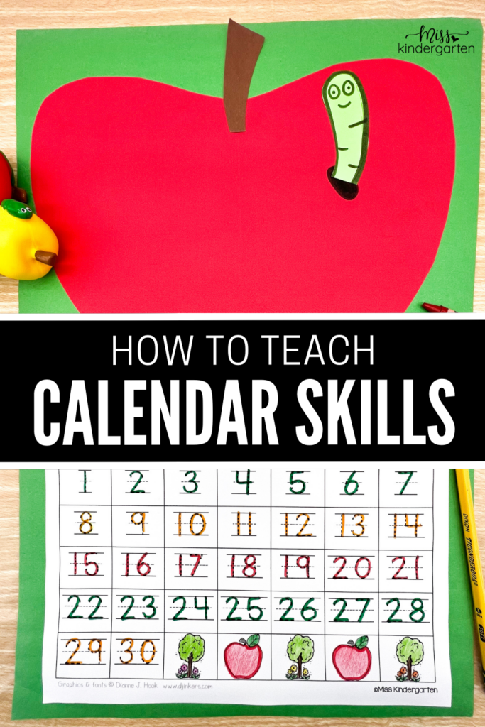 How to teach calendar skills