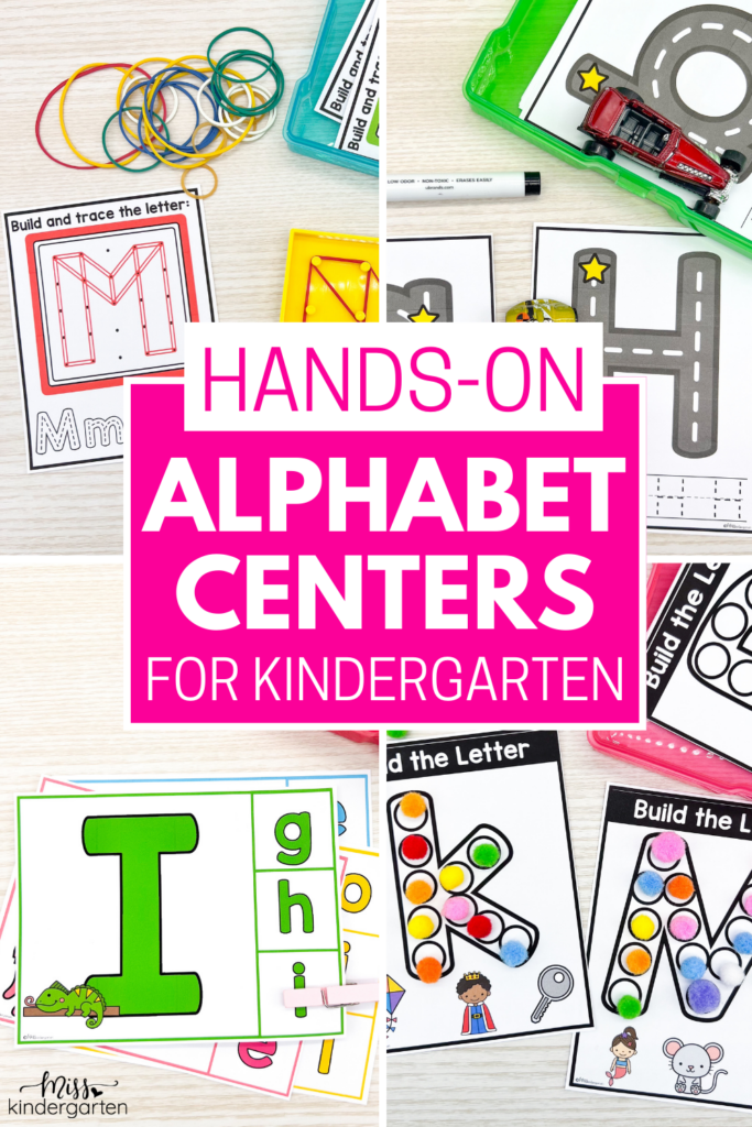 Hands-On Alphabet Centers for Kindergarten