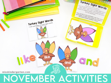 Engaging Kindergarten Activities for November