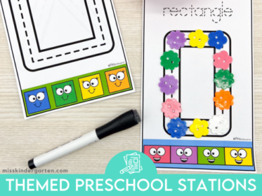 Themed preschool stations