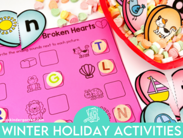 Winter Holiday Activities for Kindergarten