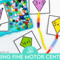 Spring Fine Motor Centers for Kindergarten