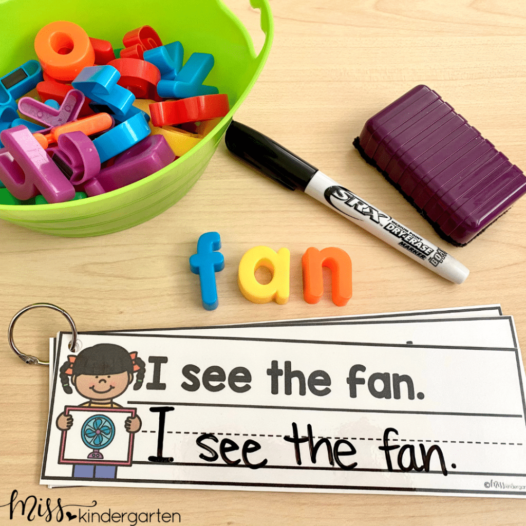 There are many skills activities students will practice with these simple sight word practice sentences