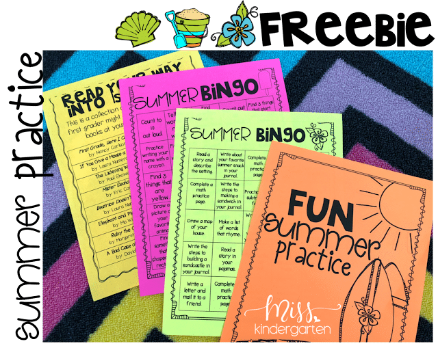 Grab these FREE summer practice games to help your kiddos avoid the summer slide.
