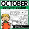 october activity packet