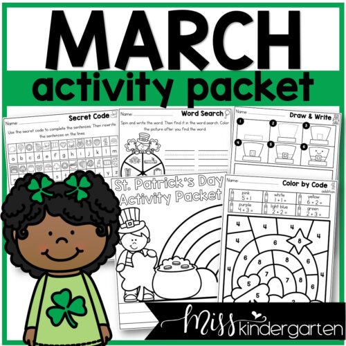 march activity packet march activity packet