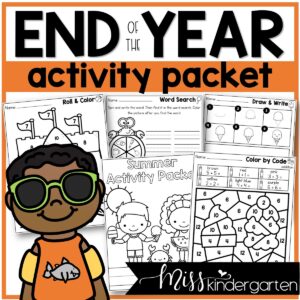 End of the Year Activity Packet for Early Finishers