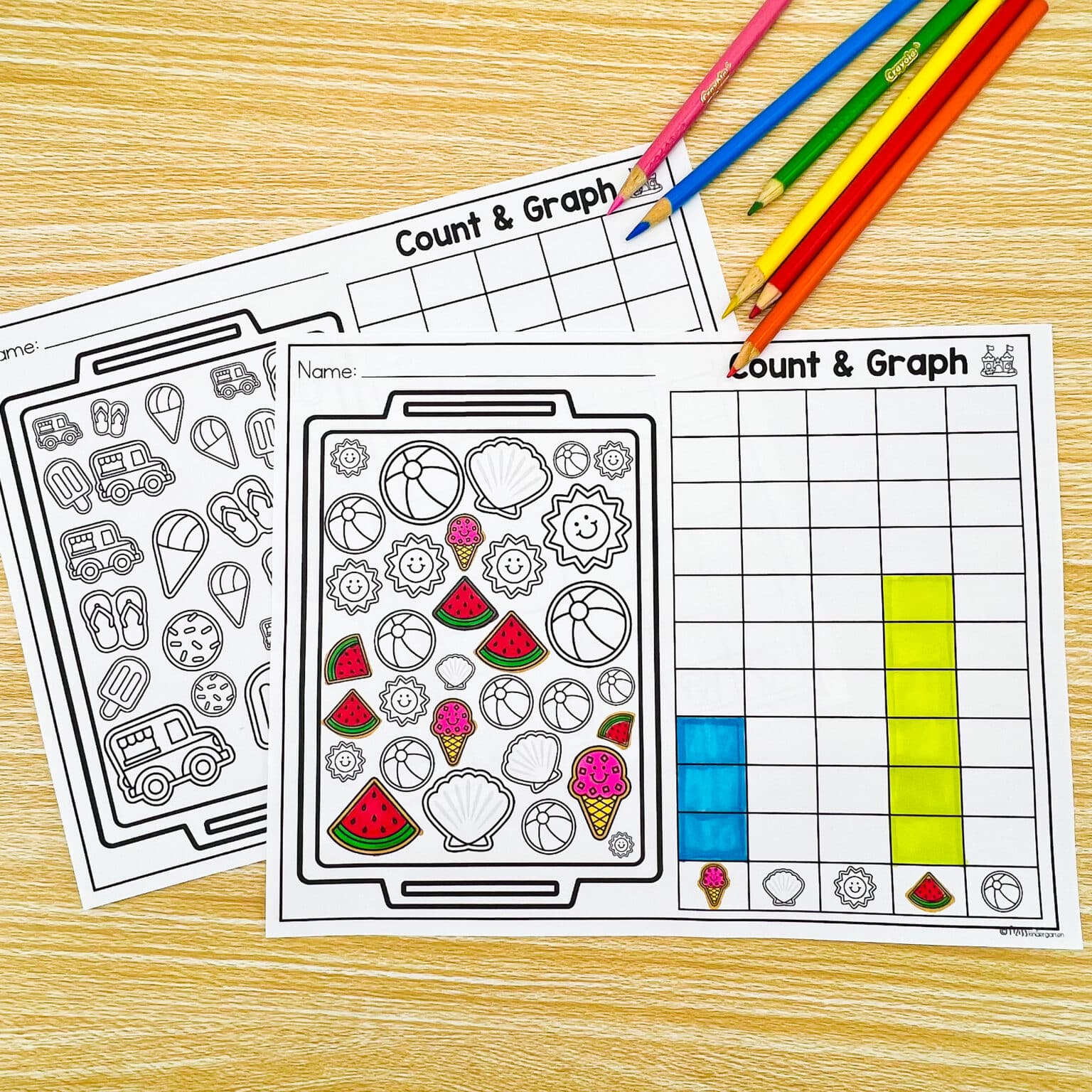 Printable Kindergarten Activities for the Whole Year - Miss Kindergarten