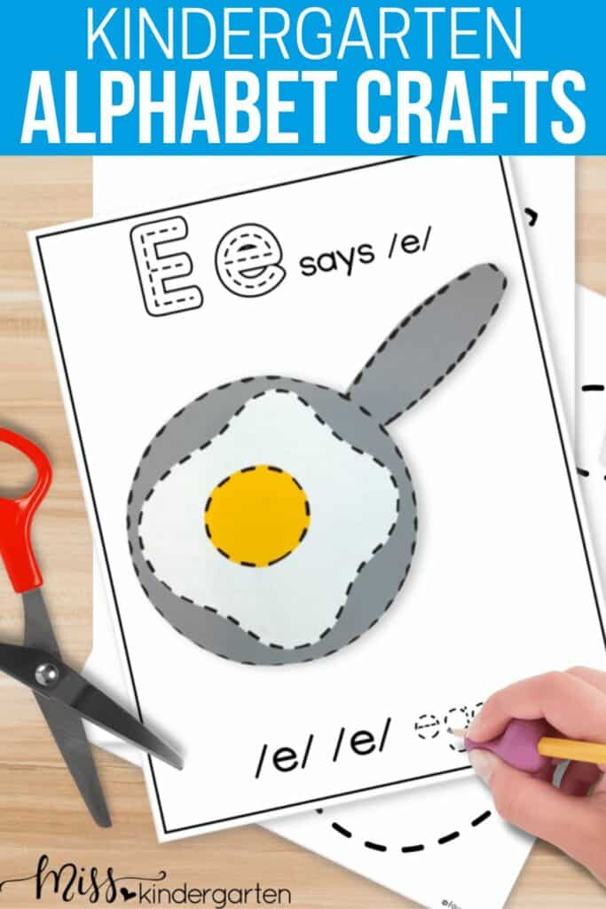 Kindergarten Alphabet Crafts