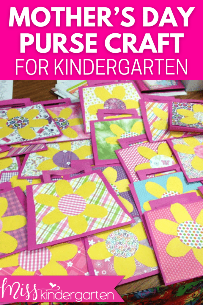 Mother's Day Purse Craft for Kindergarten