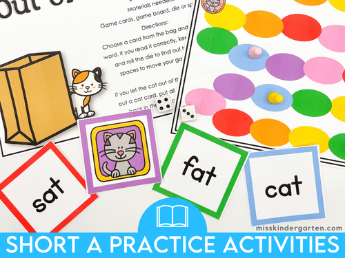 Short a practice activities