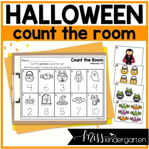 halloween count the room