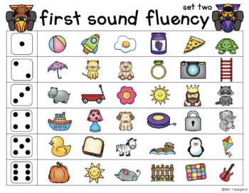 First Sound Fluency Freebie - Miss Kindergarten