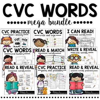 5 Fun Activities For Teaching Cvc Words Miss Kindergarten