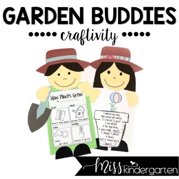 Garden buddies craftivity