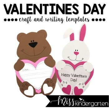 Valentine's Day craft and writing activity