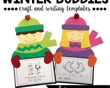 Winter Craft and Writing Templates