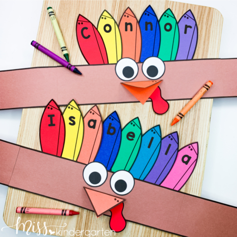 Turkey Headband Craft - Miss Kindergarten