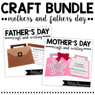 Mother's Day and Father's Day gift ideas made by students