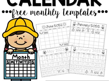 Free Calendar Templates 2022 and 2023