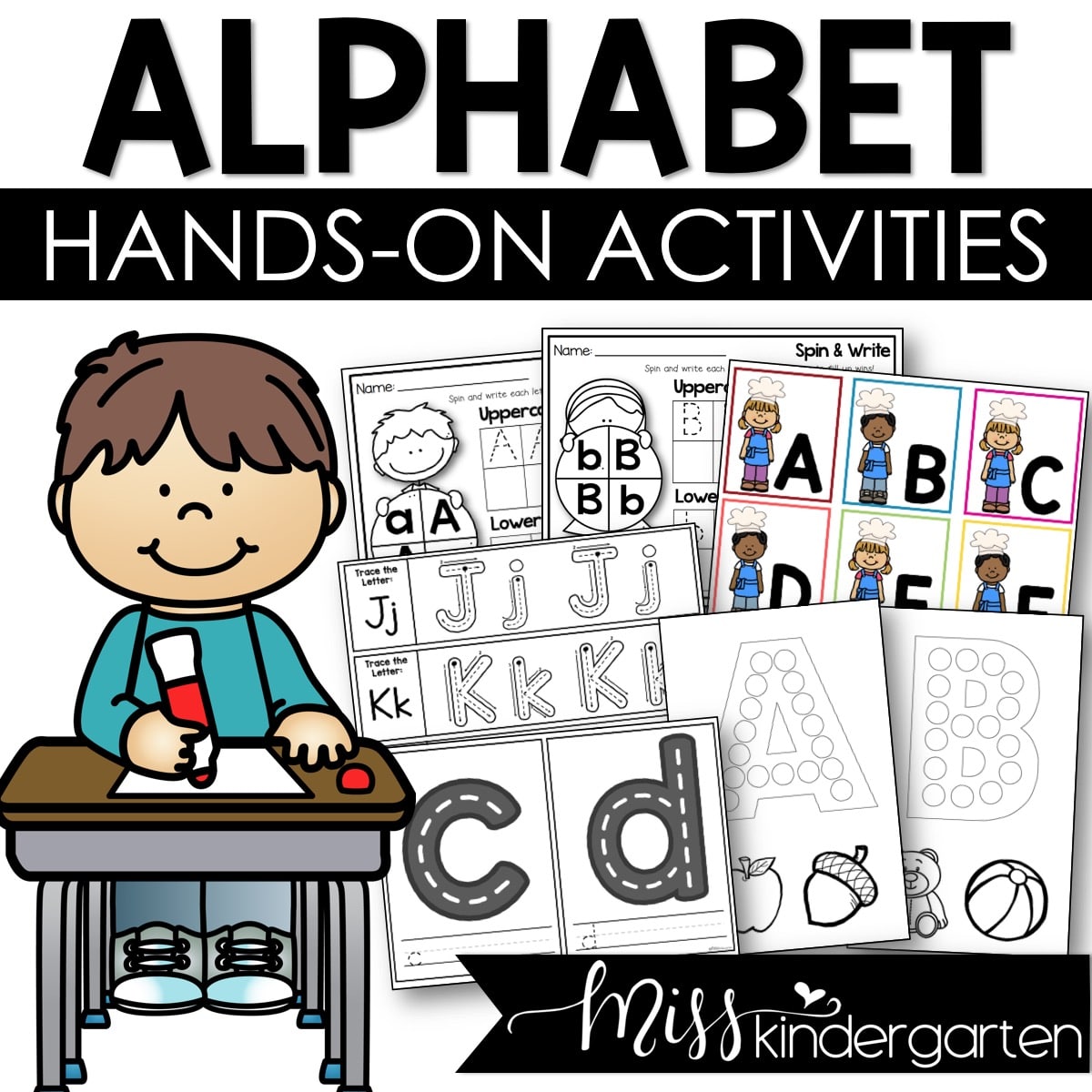 Alphabet Centers and Activities - Miss Kindergarten