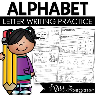 Alphabet Tracing and Writing Practice Printables