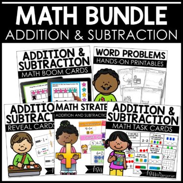 Math Bundle Addition and Subtraction - Click to Shop