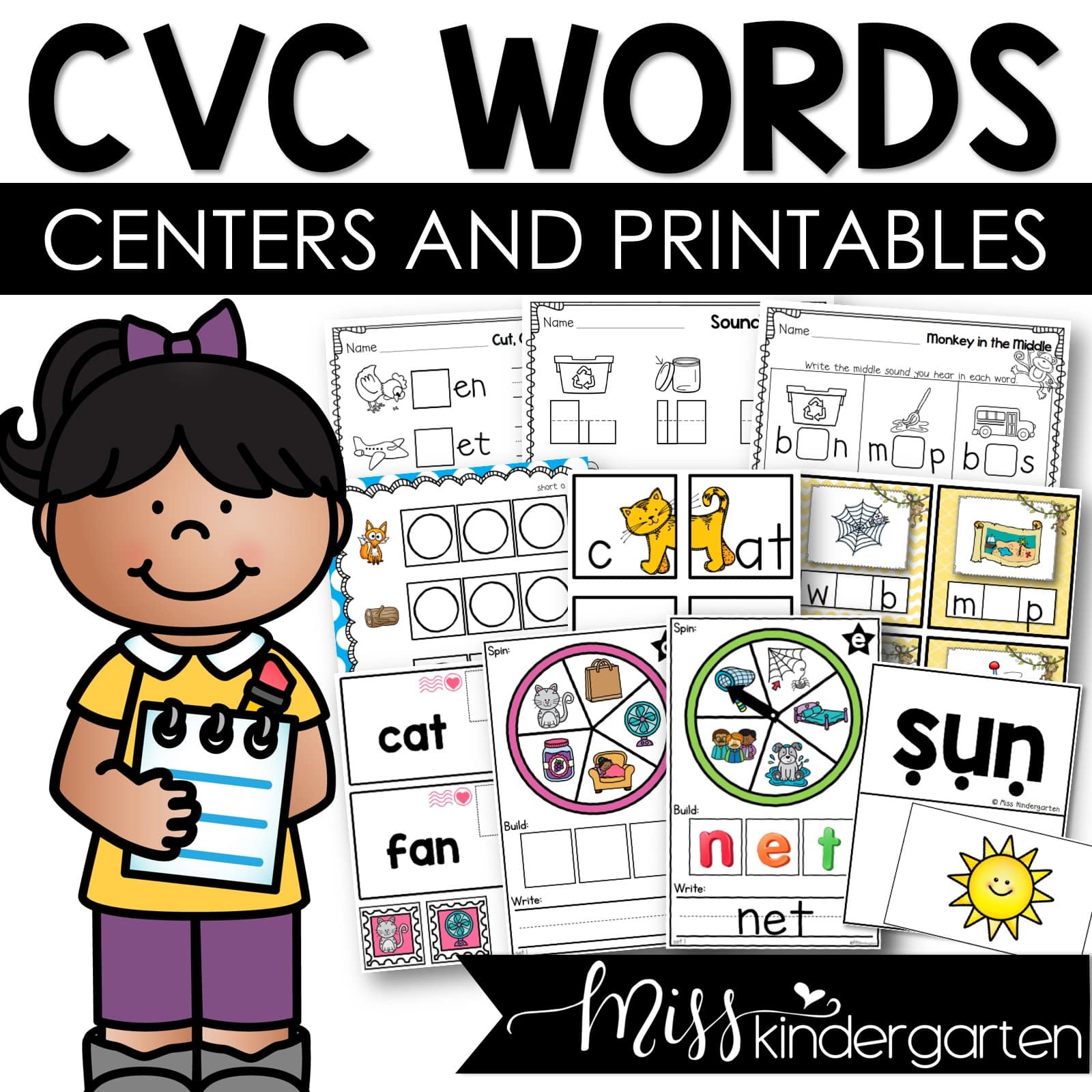 Cvc Sentences Worksheets Free Printable Pdf