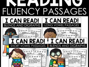 Decodable Passages Reading Fluency Phonics Bundle