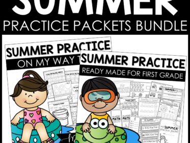 Summer Packet Kindergarten and First Grade Bundle