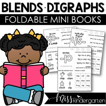 Blends and Digraphs Phonics Mini Books